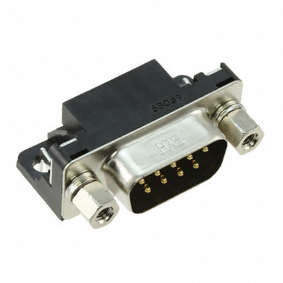 RDED-9PE-LNA(55) by Hirose Electric Co Ltd - CONNECTOR D-SUB PLUG 9POS R/A SLDR