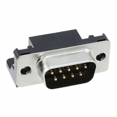 RDED-9PE1/M2.6(55) by Hirose Electric Co Ltd - CONNECTOR D-SUB PLUG 9POS R/A SLDR