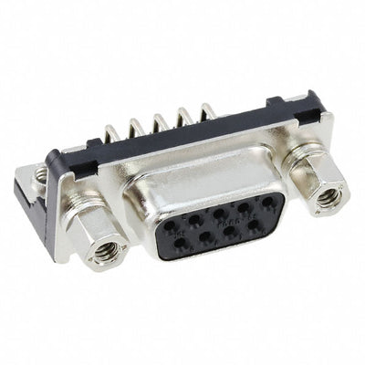 RDED-9S-LNA(4-40)(55) by Hirose Electric Co Ltd - CONNECTOR D-SUB RCPT 9POS R/A SLDR
