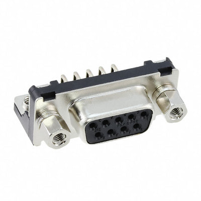 RDED-9S-LNA(55) by Hirose Electric Co Ltd - CONNECTOR D-SUB RCPT 9POS R/A SLDR