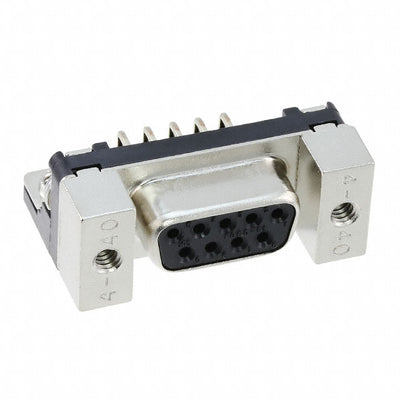 RDED-9S-LN(4-40)(55) by Hirose Electric Co Ltd - CONNECTOR D-SUB RCPT 9POS R/A SLDR