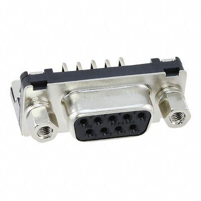 RDED-9SA-LNA(55) by Hirose Electric Co Ltd - CONNECTOR D-SUB RCPT 9POS R/A SLDR