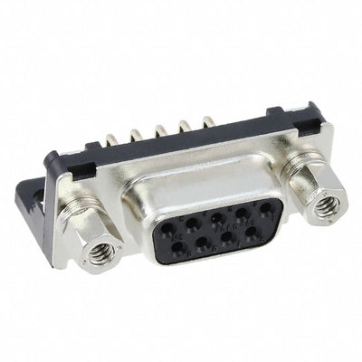 RDED-9SE-LNA(4-40)(55) by Hirose Electric Co Ltd - CONNECTOR D-SUB RCPT 9POS R/A SLDR