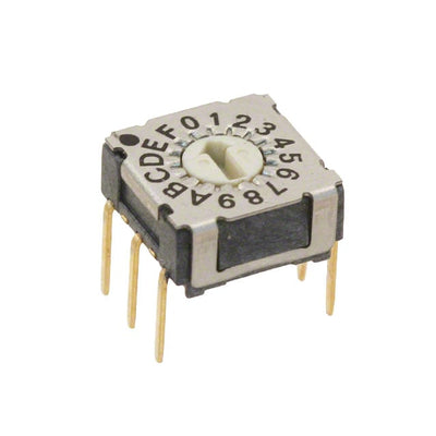 RDMAC16P1T by E-Switch - SWITCH ROT DIP HEX COMP 0.1A 42V