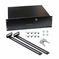 RDRW1900516BK1 by Hammond Manufacturing - DRAWER 16.1X17.4X5.3"" BLACK