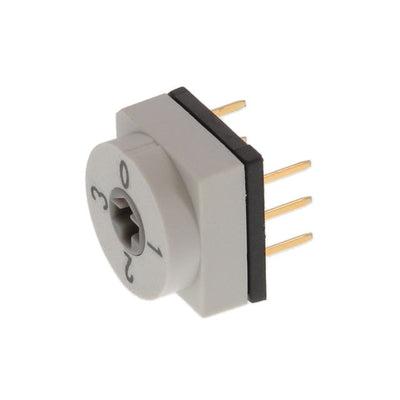 RDTCR04P1T by E-Switch - SWITCH ROTARY DIP BCD 0.15A 42V