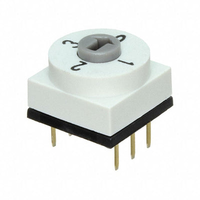 RDTDR04P1T by E-Switch - SWITCH ROTARY DIP BCD 150MA 42V