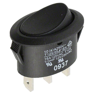RE113C1100 by E-Switch - ROCKER SWITCH SPDT 16A 125V
