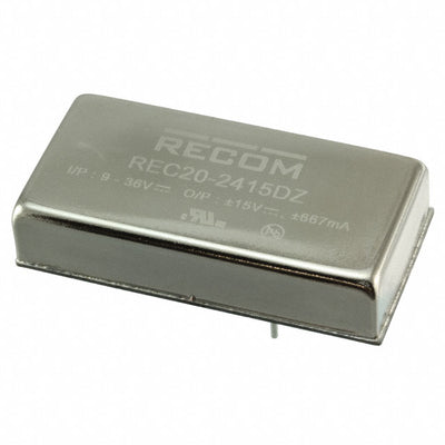 REC20-2415DZ by Recom Power - DC DC CONVERTER +/-15V 20W