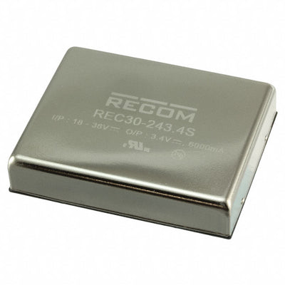 REC30-243.4S by Recom Power - DC DC CONVERTER 3.4V 30W