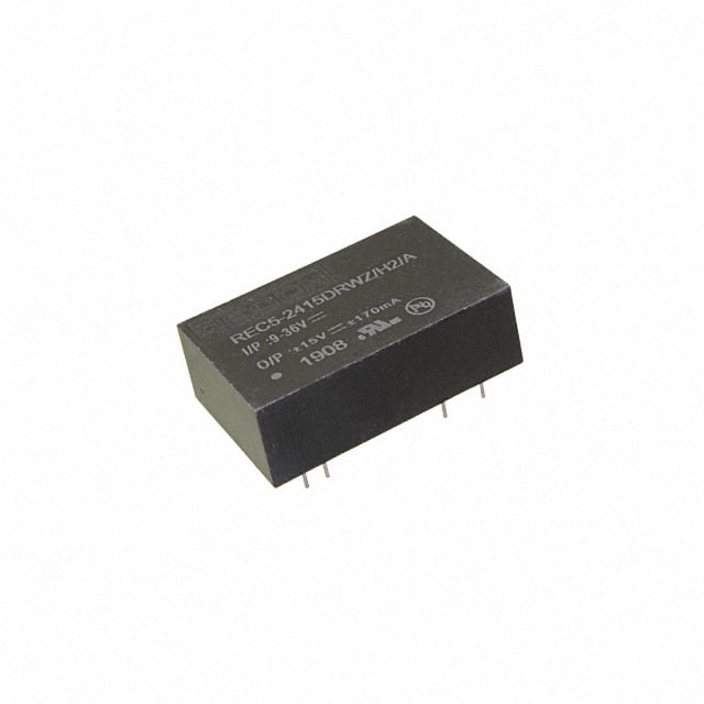 REC5-2415DRWZ/H2/A/CTRL by Recom Power - DC DC CONVERTER +/-15V 5W