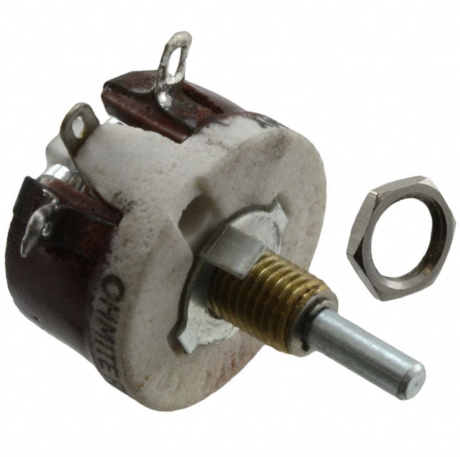 RES125E by Ohmite - POT 125 OHM 12.5W WIREWOUND LIN