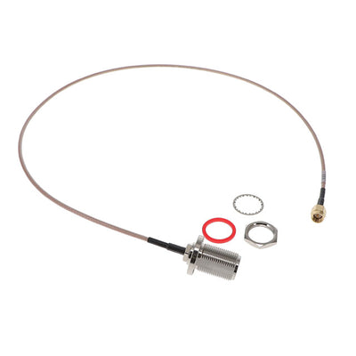 RF316-01SP1-06BJ2-0610 by Samtec Inc. - CABLE SMA M TO NTPE F 610MM
