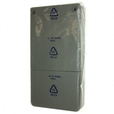 RH3055 by Hammond Manufacturing - BOX ABS GRAY 6.300""L X 3.350""W