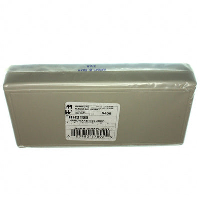 RH3155 by Hammond Manufacturing - BOX ABS GRAY 6.496""L X 3.228""W