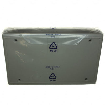 RH3165 by Hammond Manufacturing - BOX ABS GRAY 6.496""L X 4.016""W