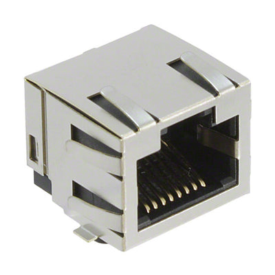 RJCSE538001 by Amphenol ICC (Commercial Products) - CONNECTOR MOD JACK 8P8C R/A SHIELDED