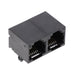 RJE0166002 by Amphenol ICC (Commercial Products) - CONNECTOR MOD JACK 6P6C R/A UNSHLD