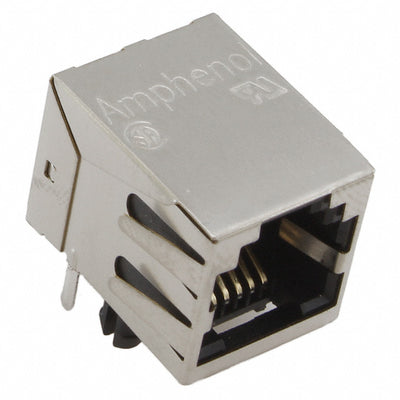 RJE0166201 by Amphenol ICC (Commercial Products) - CONNECTOR MOD JACK 6P6C R/A SHIELDED