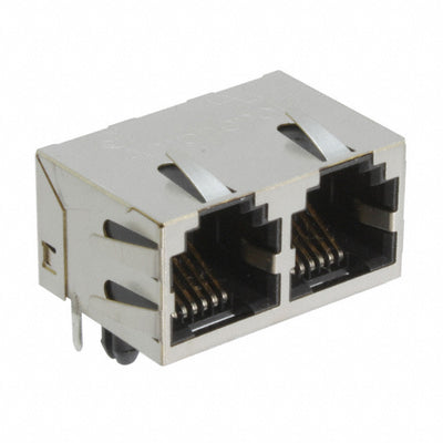 RJE0166202 by Amphenol ICC (Commercial Products) - CONNECTOR MOD JACK 6P6C R/A SHIELDED