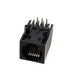 RJE031660110 by Amphenol ICC (Commercial Products) - CONNECTOR MOD JACK 6P6C R/A UNSHLD