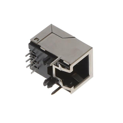 RJE051661310 by Amphenol ICC (Commercial Products) - CONNECTOR MOD JACK 6P6C R/A SHIELDED