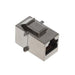 RJE172881121 by Amphenol ICC (Commercial Products) - RJ45 COUPLER, CAT3, WITH SHIELD