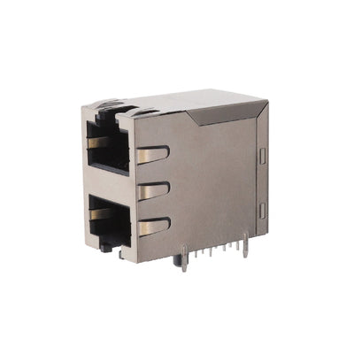 RJE1R288335403 by Amphenol ICC (Commercial Products) - 8P8C, CAT6, 2X1 STACKED, SHIELD,