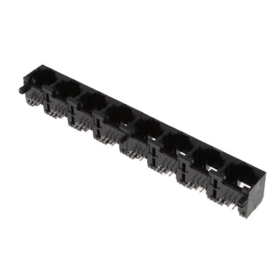 RJE398880400 by Amphenol ICC (Commercial Products) - RA, 8P8C, EIGHT PORT, NO SHIELD,