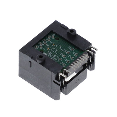 RJE3A1880412 by Amphenol ICC (Commercial Products) - 8P8C, RA, CAT5E, SMT, WITHOUT SH