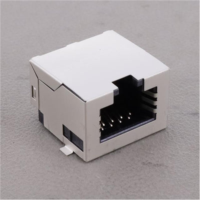 RJE3A1886401 by Amphenol ICC (Commercial Products) - 8P8C, RA, CAT5E, SMT, SHIELD WIT
