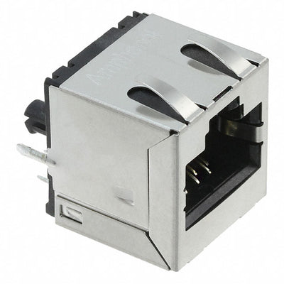 RJCSE538101 by Amphenol ICC (Commercial Products) - 8P8C, SMT, RA, SHIELDED, WITH LE