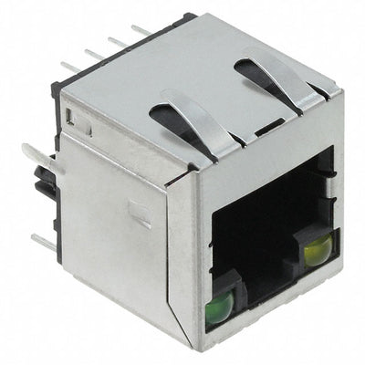 RJE45-188-1411 by Amphenol ICC (Commercial Products) - CONNECTOR MOD JACK 8PC8PC SHIELDED