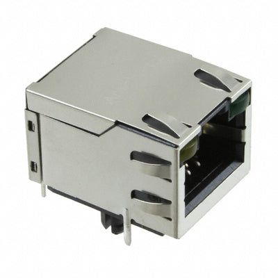 RJE59-188-5411 by Amphenol ICC (Commercial Products) - CONNECTOR MOD JACK 8PC8PC R/A SHIELDE