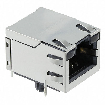RJE59-188-54A1 by Amphenol ICC (Commercial Products) - CONNECTOR MOD JACK 8PC8PC R/A SHIELDE