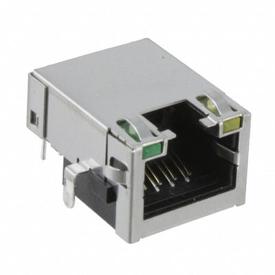 RJE71-188-1441 by Amphenol ICC (Commercial Products) - CONNECTOR MOD JACK 8P8C R/A SHIELDED