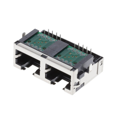 RJE722881401 by Amphenol ICC (Commercial Products) - 8P8C, RA, RECESSED PROFILE, TWO