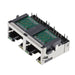 RJE722881412 by Amphenol ICC (Commercial Products) - 8P8C, RA, RECESSED PROFILE, TWO