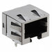 RJE73-188-00401 by Amphenol ICC (Commercial Products) - CONNECTOR MOD JACK 8P8C R/A SHIELDED