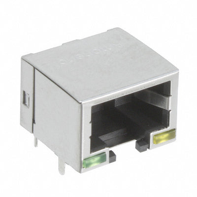 RJE73-188-00240 by Amphenol ICC (Commercial Products) - CONNECTOR MOD JACK 8P8C R/A SHIELDED