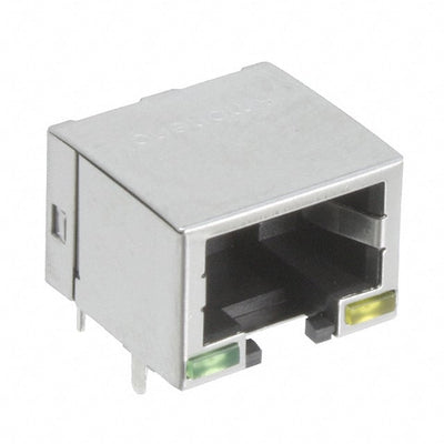 RJE73-188-00440 by Amphenol ICC (Commercial Products) - CONNECTOR MOD JACK 8P8C R/A SHIELDED