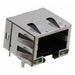 RJE73-188-00451 by Amphenol ICC (Commercial Products) - CONNECTOR MOD JACK 8P8C R/A SHIELDED