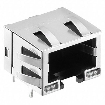 RJE73-188-004A1 by Amphenol ICC (Commercial Products) - CONNECTOR MOD JACK 8P8C R/A SHIELDED