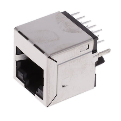RJE741AA1110 by Amphenol ICC (Commercial Products) - CONNECTOR MOD JACK 10P10C VERT SHLD