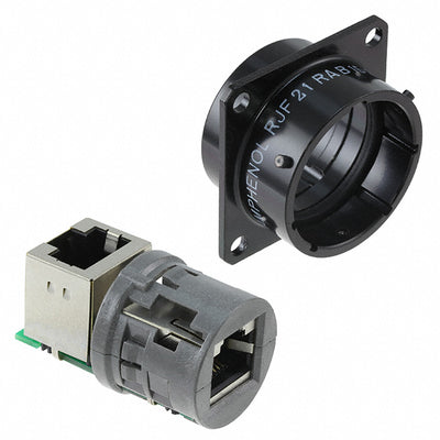 RJF21RAB by Amphenol Socapex - CONNECTOR MOD COUPLER 8P8C TO 8P8C