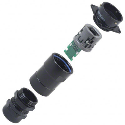 RJF2PEM2B00 by Amphenol Socapex - CONNECTOR MOD JACK 8P8C UNSHIELDED
