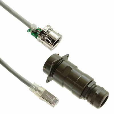 RJF2PEM2G05100BTX by Amphenol Socapex - CABLE MOD 8P8C JACK-PLUG 1.64