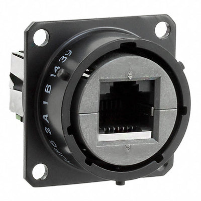 RJF62A1B by Amphenol Socapex - CONNECTOR MOD COUPLER 8P8C TO 8P8C