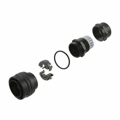 RJF6MB by Amphenol Socapex - CONNECTOR MOD PLUG HSG RJ45 BLACK