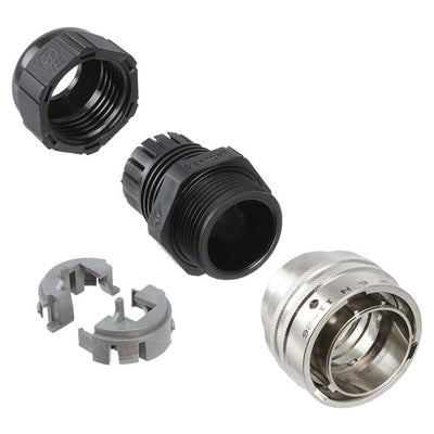RJF6N by Amphenol Socapex - CONNECTOR MOD PLUG HSG RJ45 SILVER